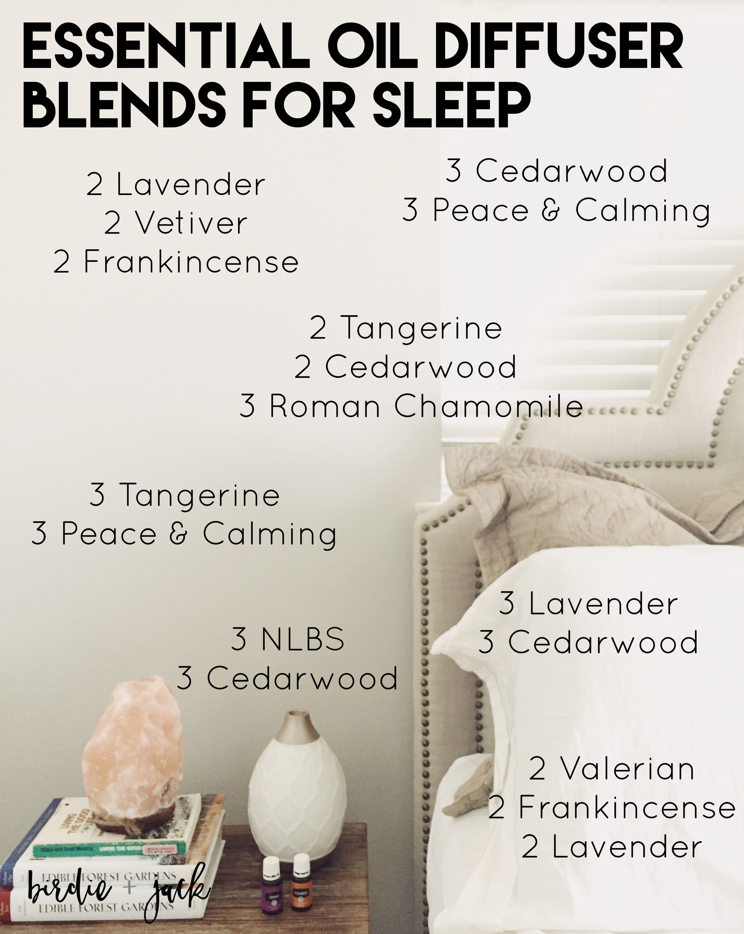 essential oil blend for deep sleep